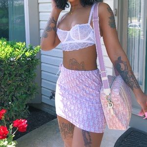 Christian Dior monogram skirt